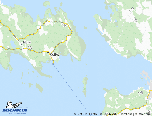 Mappa MICHELIN Hosby - ViaMichelin