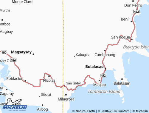 Mappa MICHELIN Cabugao - ViaMichelin