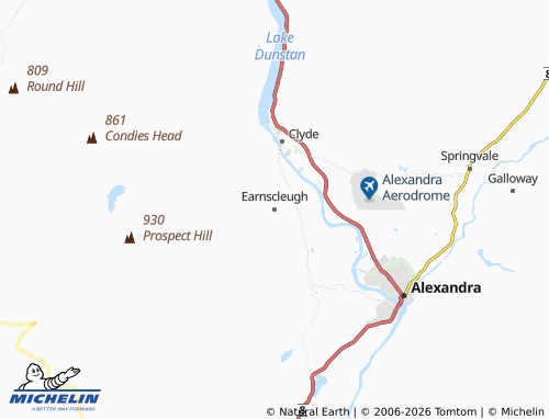 Mapa MICHELIN Earnscleugh - ViaMichelin