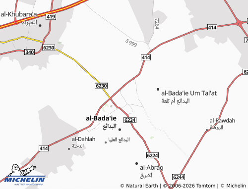MICHELIN-Landkarte al-Salam - ViaMichelin