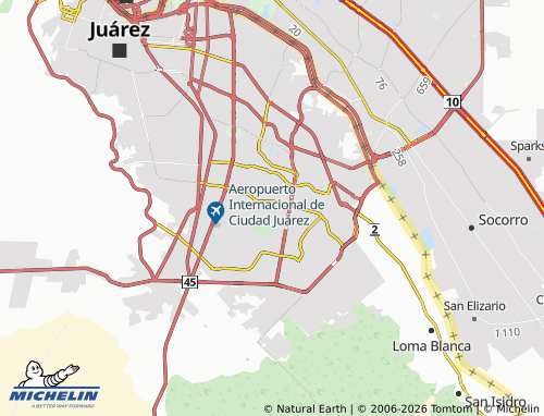 Mappa MICHELIN Universidad - ViaMichelin