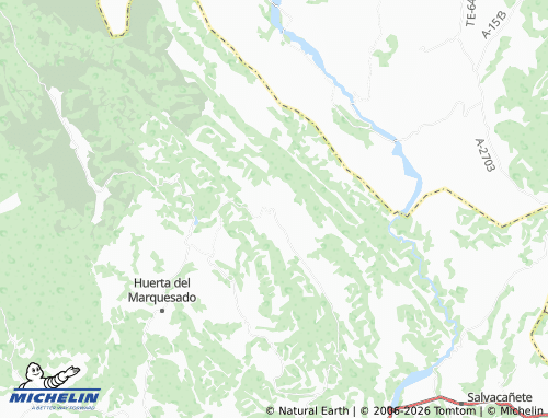 Mapa MICHELIN Zafrilla - ViaMichelin