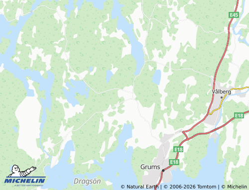 Mappa MICHELIN Västra Malsjö - ViaMichelin