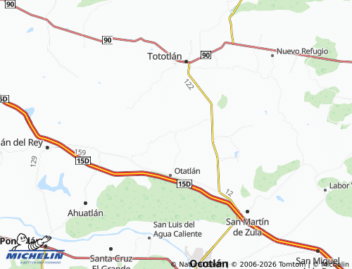 Mapa MICHELIN El Sauz - ViaMichelin