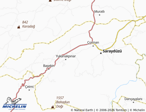 Mappa MICHELIN Hanoğlu - ViaMichelin