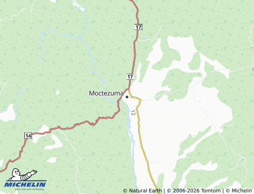 Kaart MICHELIN Moctezuma - ViaMichelin