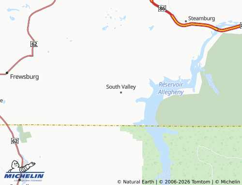 Mapa MICHELIN South Valley - ViaMichelin