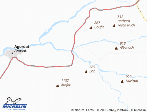 Carte MICHELIN Adrde - ViaMichelin