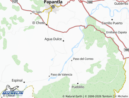 MICHELIN Río Claro map - ViaMichelin