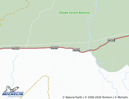 Mappa MICHELIN Omotoso - ViaMichelin