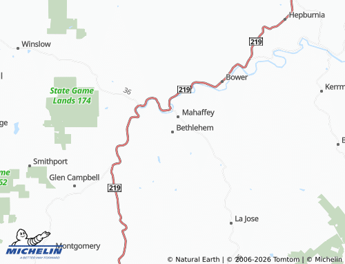 Mappa MICHELIN Bethlehem - ViaMichelin