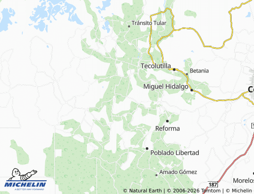Mapa MICHELIN Ignacio Gutiérrez Gómez - ViaMichelin