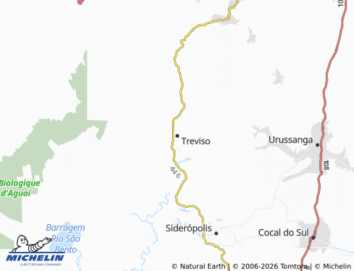 MICHELIN-Landkarte Treviso - ViaMichelin