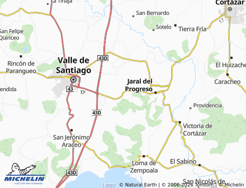 Mappa MICHELIN Santa Ana - ViaMichelin