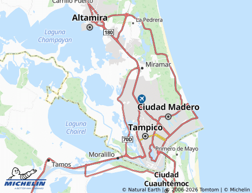 Mapa MICHELIN Colinas de Tancol - ViaMichelin