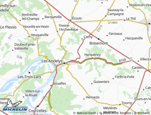 MICHELIN-Landkarte Les Burons - ViaMichelin