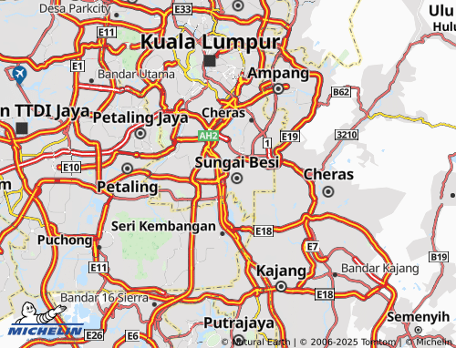 MICHELIN South Lake Residence map - ViaMichelin