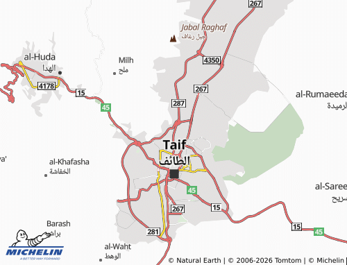 Carte MICHELIN al-Salam - ViaMichelin