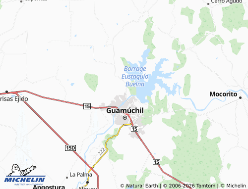 MICHELIN Los Laureles map - ViaMichelin
