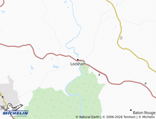 Carte MICHELIN Lockhart - ViaMichelin