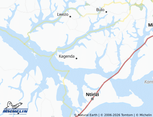 Mappa MICHELIN Kagenda - ViaMichelin