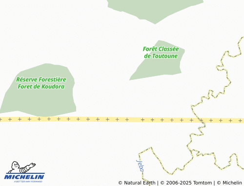 Carte MICHELIN Saré Manssali - ViaMichelin