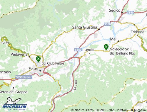 Mappa MICHELIN Busche - ViaMichelin