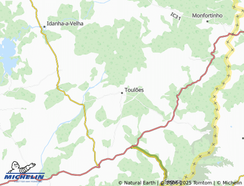 MICHELIN Toulões map - ViaMichelin
