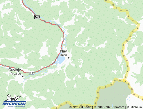Mapa MICHELIN Prnjavor - ViaMichelin