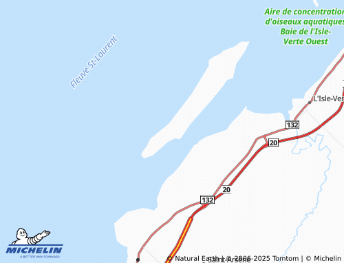 MICHELIN Notre-Dame-des-Sept-Douleurs map - ViaMichelin