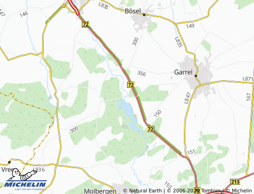 MICHELIN Thülsfelde map - ViaMichelin