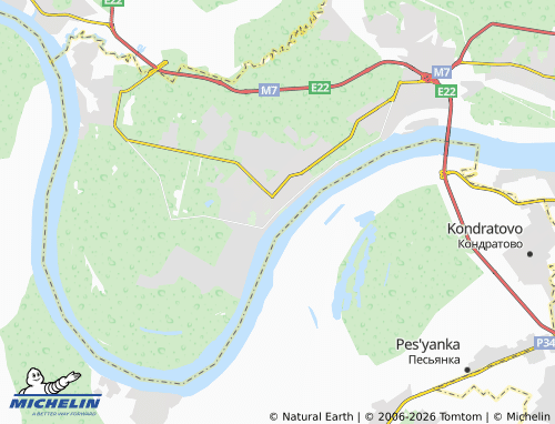 MICHELIN-Landkarte Zakamsk - ViaMichelin