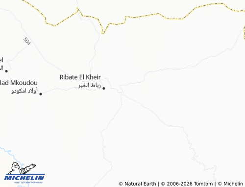 MICHELIN Ighazran map - ViaMichelin