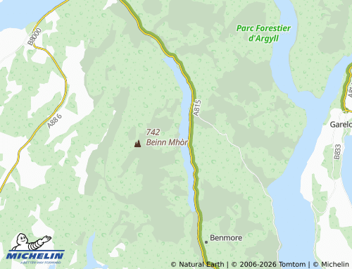 Mappa MICHELIN Bernice - ViaMichelin