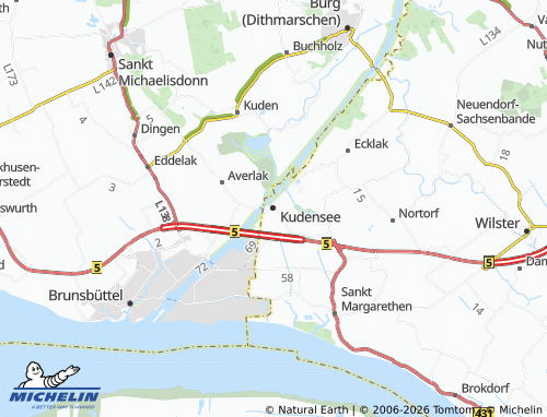Mappa MICHELIN Kudensee - ViaMichelin