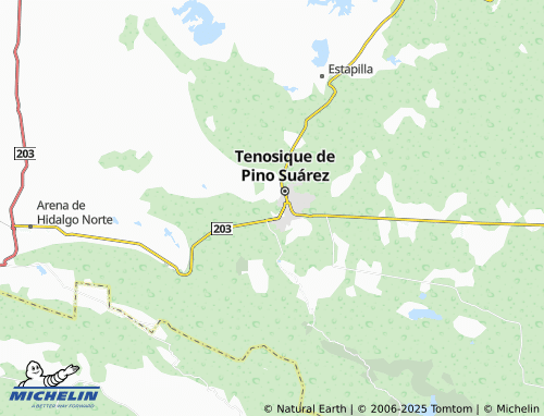 MICHELIN San Román map - ViaMichelin