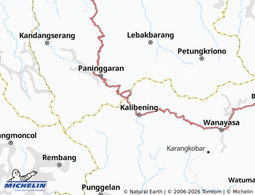 MICHELIN-Landkarte Gununglangit - ViaMichelin