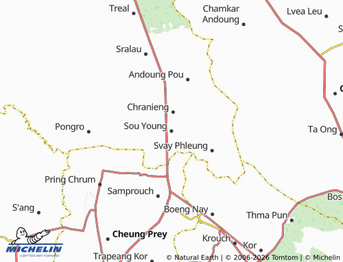 Mappa MICHELIN Sou Young - ViaMichelin