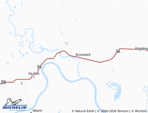 Mapa MICHELIN Brunswick - ViaMichelin