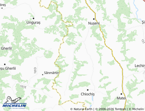 MICHELIN Vișa map - ViaMichelin