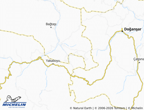 MICHELIN Dündar map - ViaMichelin