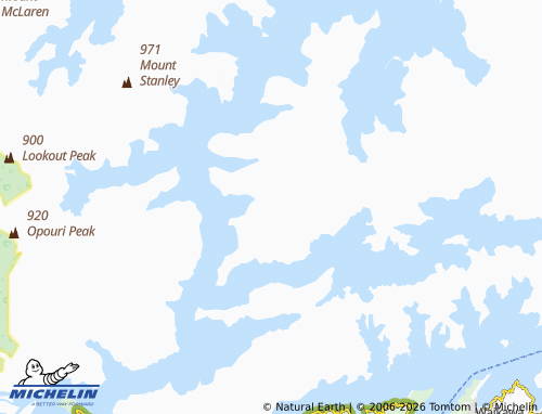 Mapa MICHELIN Nikau Bay - ViaMichelin