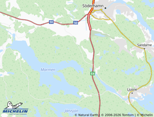 MICHELIN Askesta map - ViaMichelin