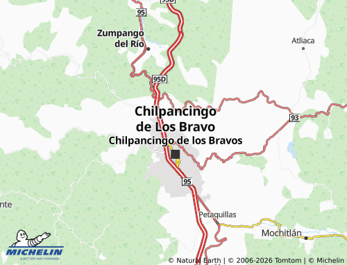 MICHELIN Leonardo Bravo map - ViaMichelin