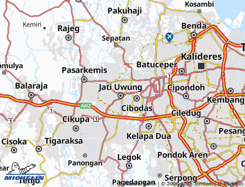 Kaart MICHELIN Kroncong - ViaMichelin