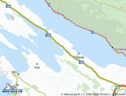 Mapa MICHELIN Rtina - ViaMichelin