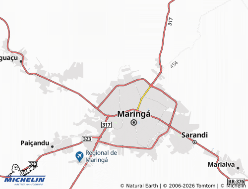 Mappa MICHELIN Zona 48 - ViaMichelin