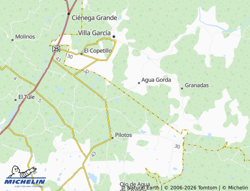MICHELIN Colonia Emancipación map - ViaMichelin
