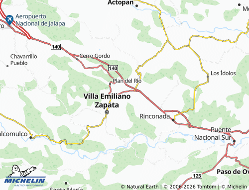 Mapa MICHELIN El Nanche - ViaMichelin