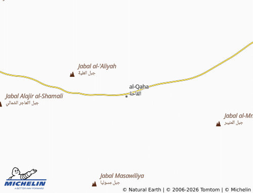 Carte MICHELIN al-Qaha - ViaMichelin